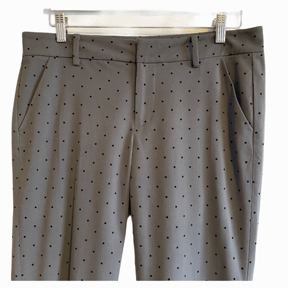 Tommy Hilfiger grey  black polka dot dress pants - Picture 3 of 8